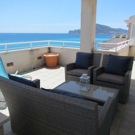Beach Front Line Penthouse In Altea Exterior foto